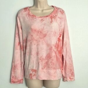 Workshop Republic Clothing Cozy Pink Tie-Dye Sweatshirt